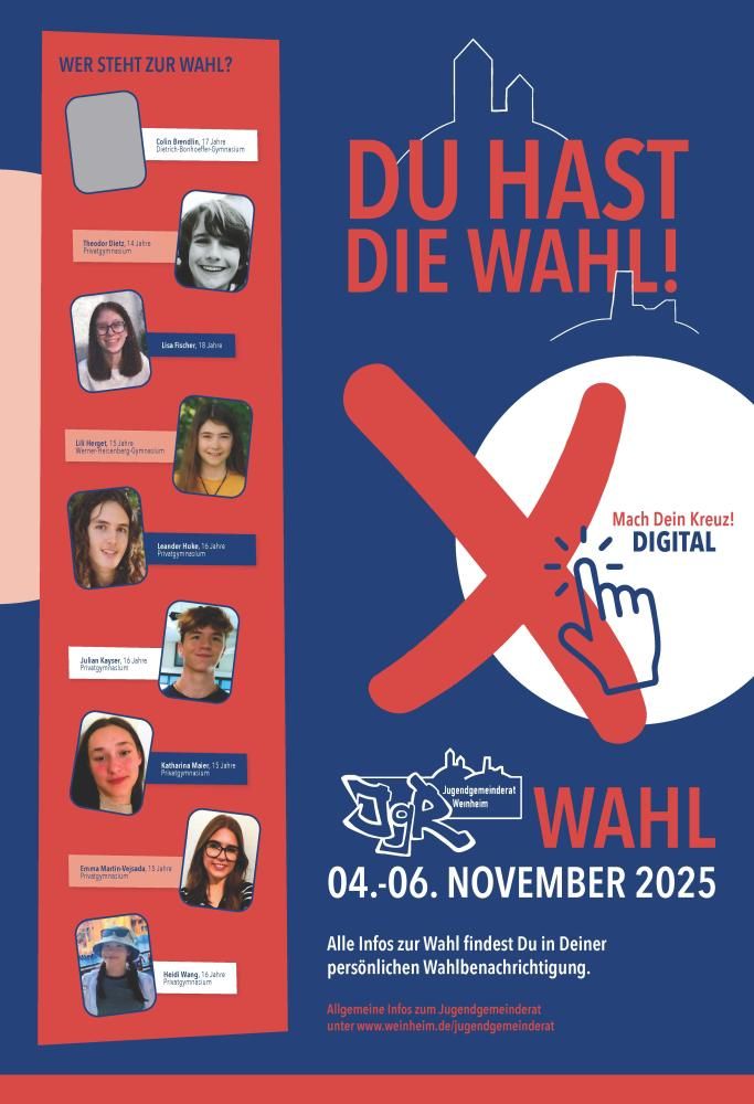 Plakat Bewerbungsaufruf