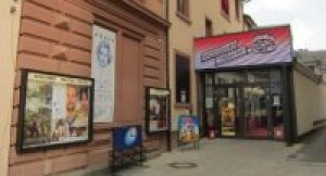 Kino Modernes Theater Aussenansicht Eingang