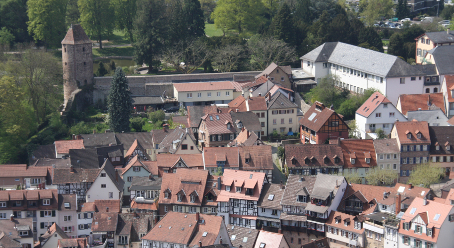 Altstadt von oben