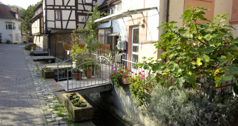 Blick ins Gerberbachviertel