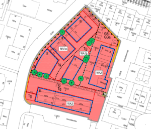 Planbild Bebauungsplan Schollstraße Goerdelerweg