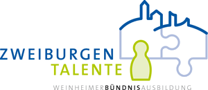 Logo Zweiburgen Talente - Weinheimer Bündnis Ausbildung