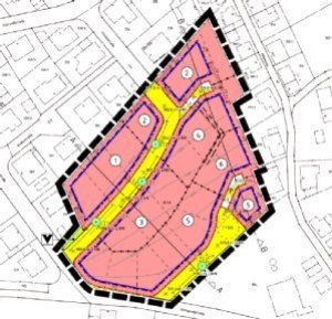 Planbild Bebauungsplan Steingrund Süd